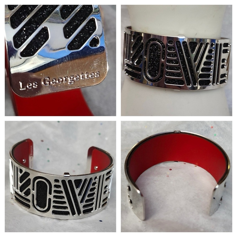 Love Stainless Steel Cuff Bracelet - Picture 11 of 11